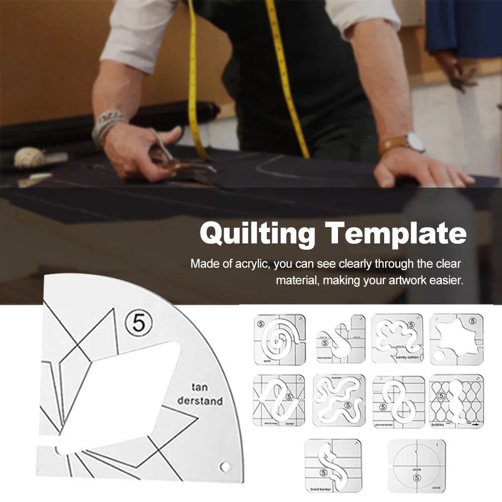 Sewing machine templates