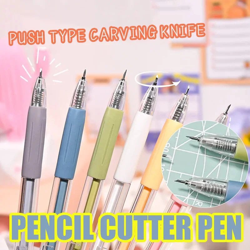 Pencil cutter pen