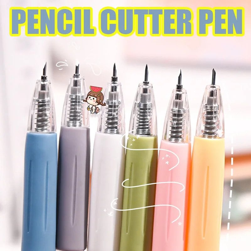 Pencil cutter pen