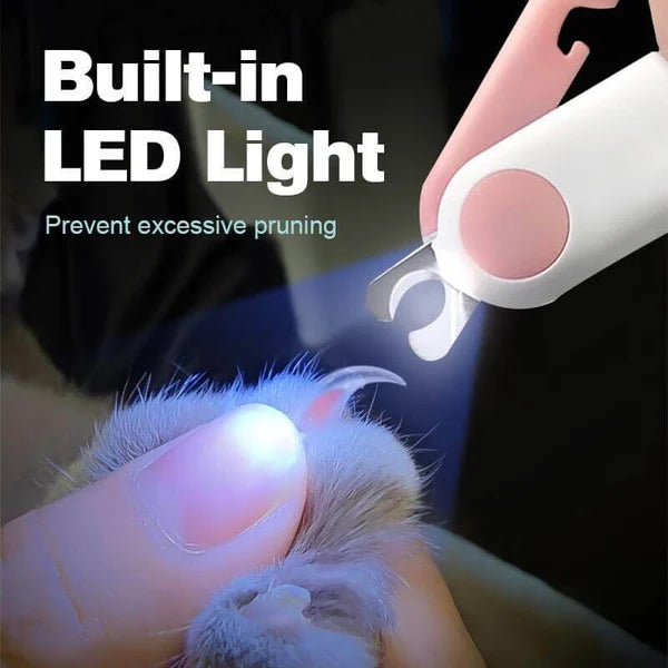 LightPaws™ - Pet Nail Led Cutter With Lock