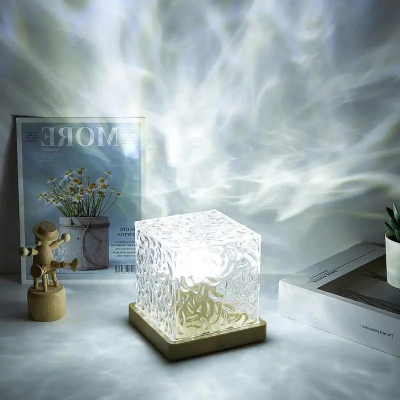 AquaFlame™ - Crystal Water Wave Lighting Projector Lamp