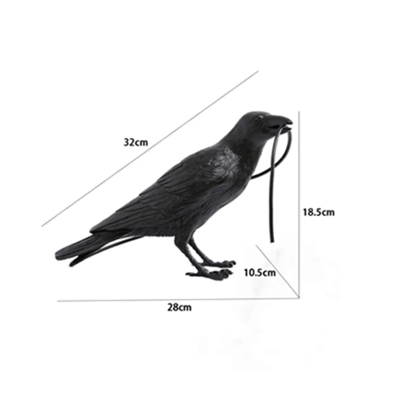 NightCrow™ - Crow Bird Decoration Night Blub Lamp