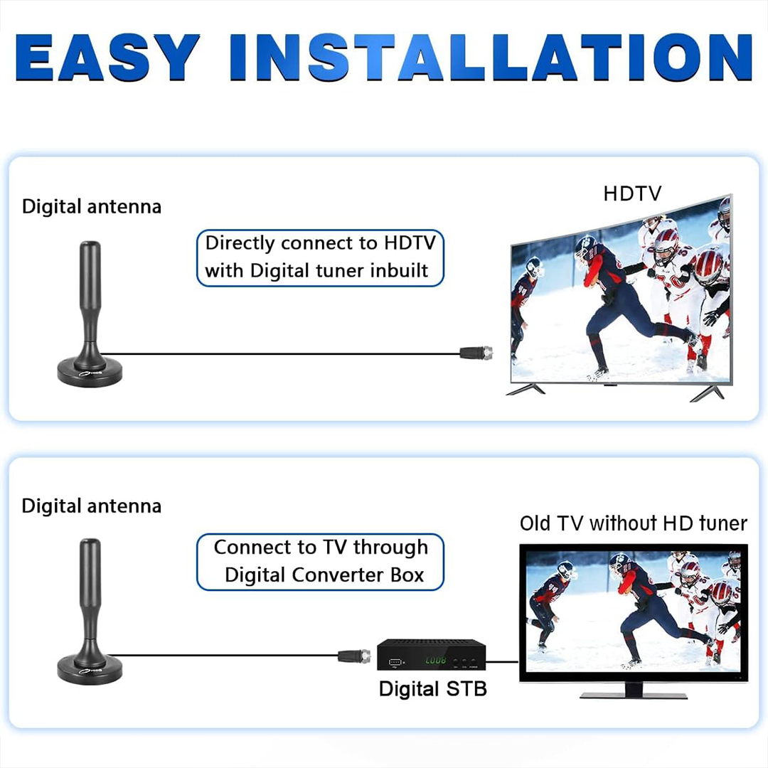 HDTV 4K Magnetic Digital Antenna