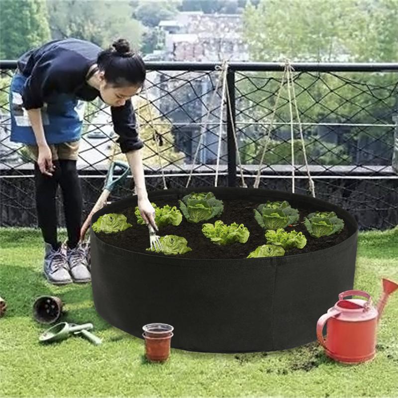 Easy Garden Fabric Raised Bed